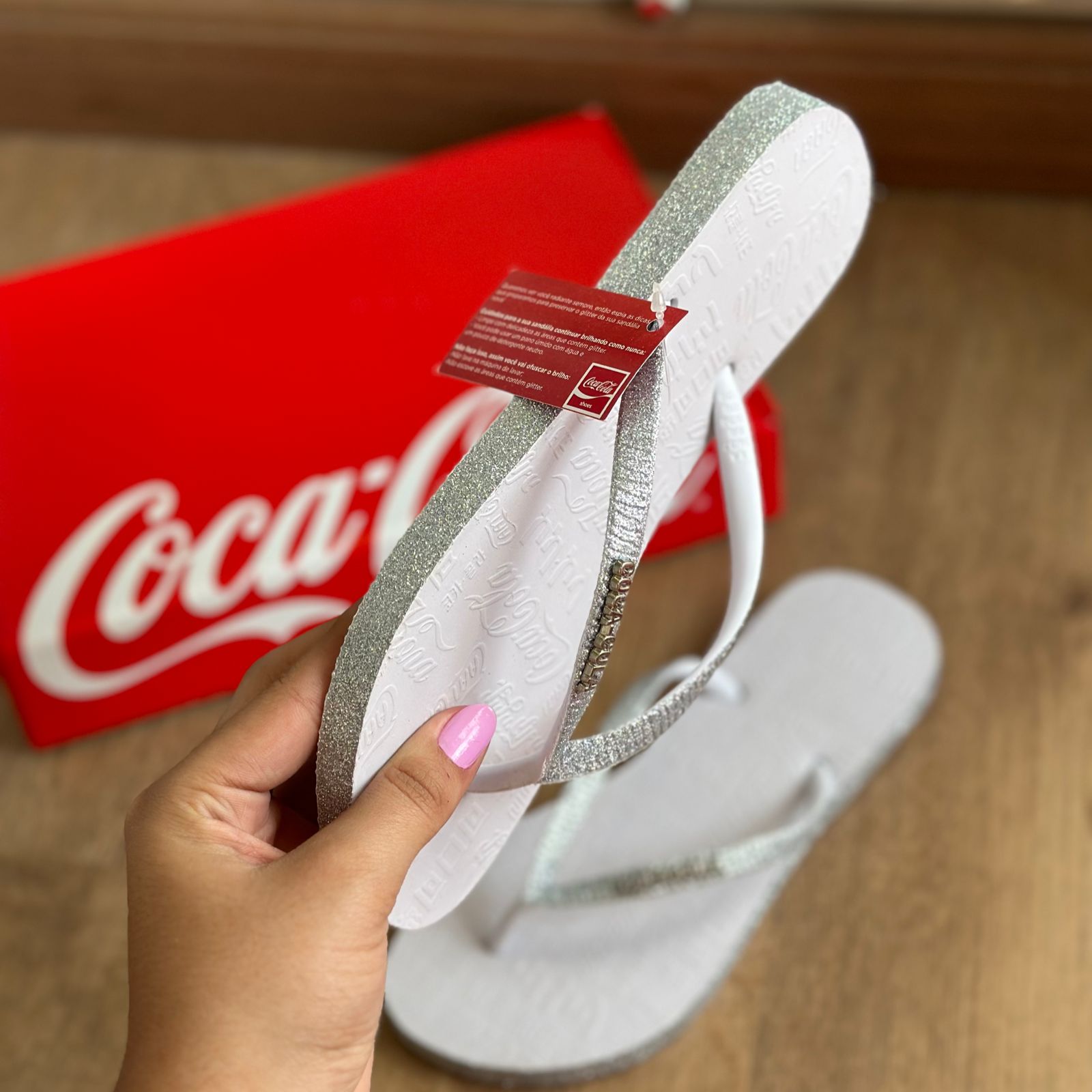 Sandália Coca Cola Shine CC3445