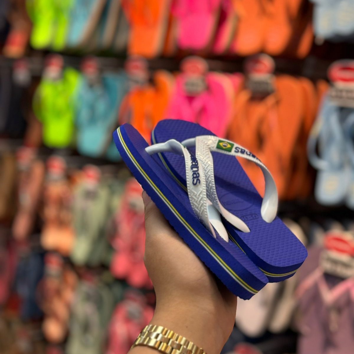 Havaianas Brasil - Kit Família (Azul Naval)