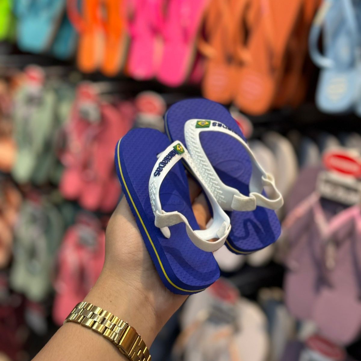 Havaianas Brasil - Kit Família (Azul Naval)