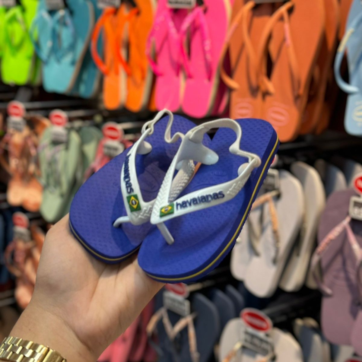 Havaianas Brasil - Kit Família (Azul Naval)