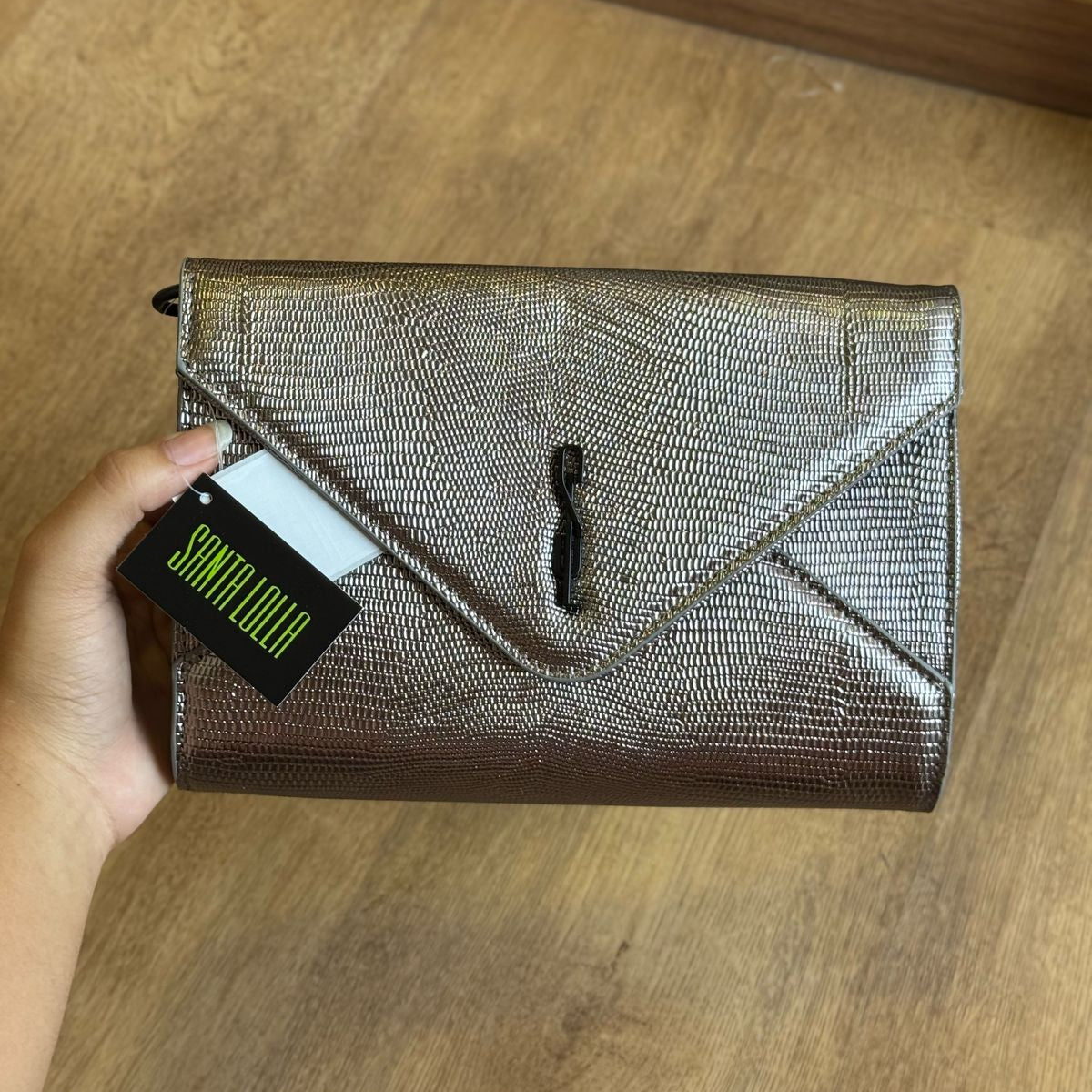 Bolsa Santa Lolla Clutch Envelope Floater Alça De Mão 0450.4E70