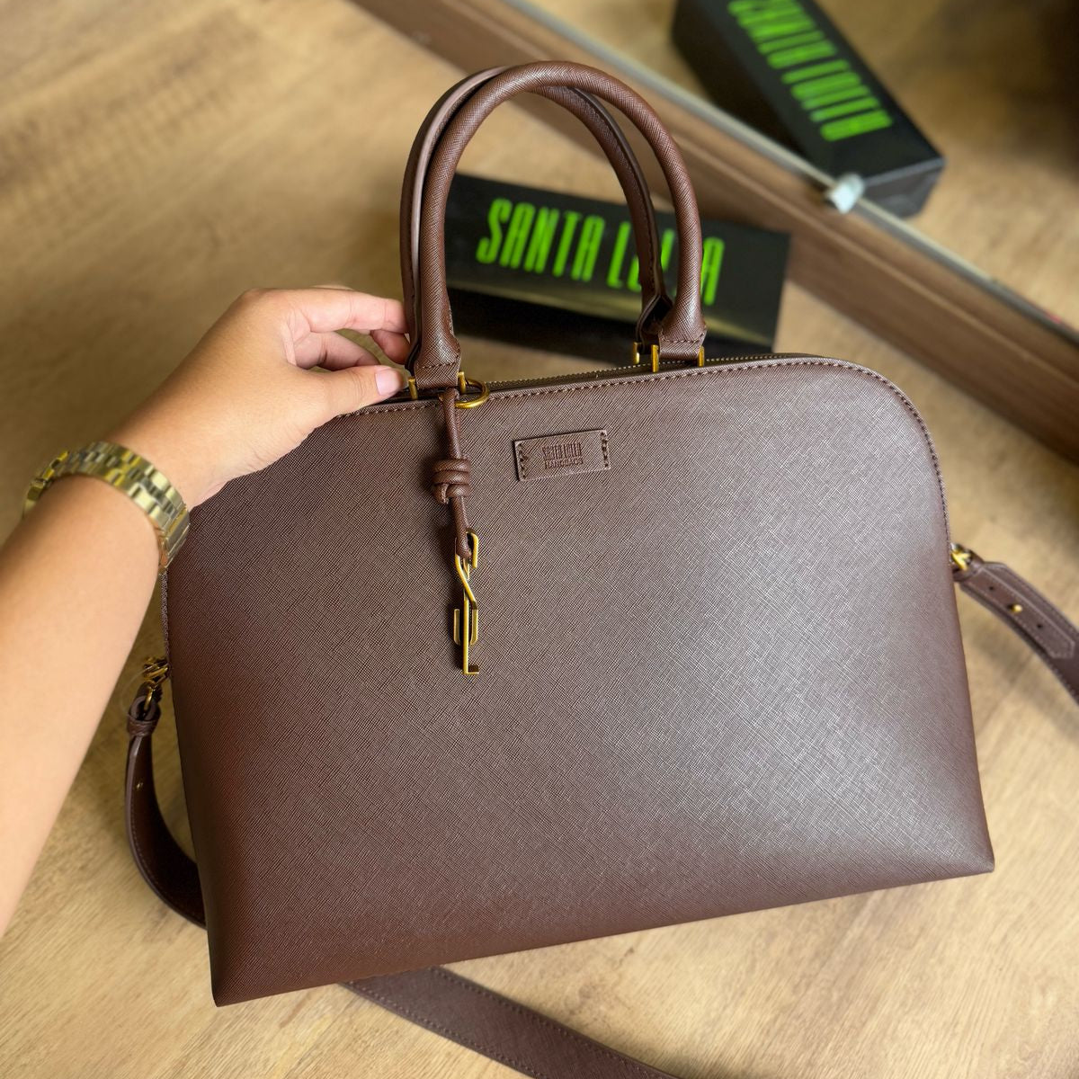 Bolsa Santa Lolla Risco Duas Alças 0453.4E82.0065