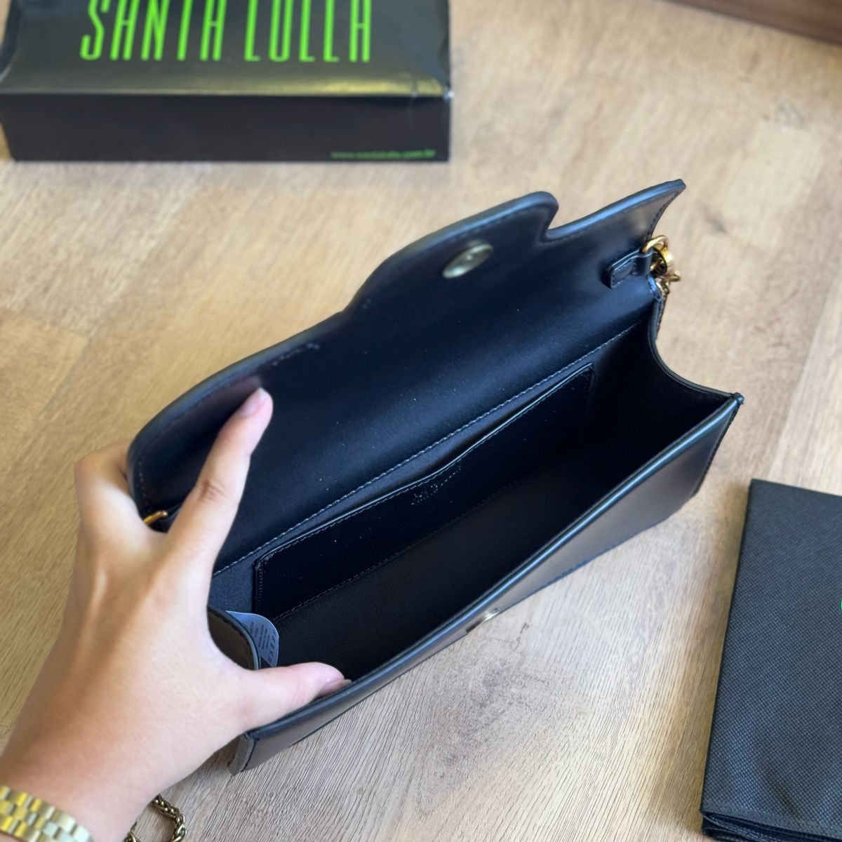 Bolsa Soft Santa Lolla Alça De Ombro 0452.4EDF.037B