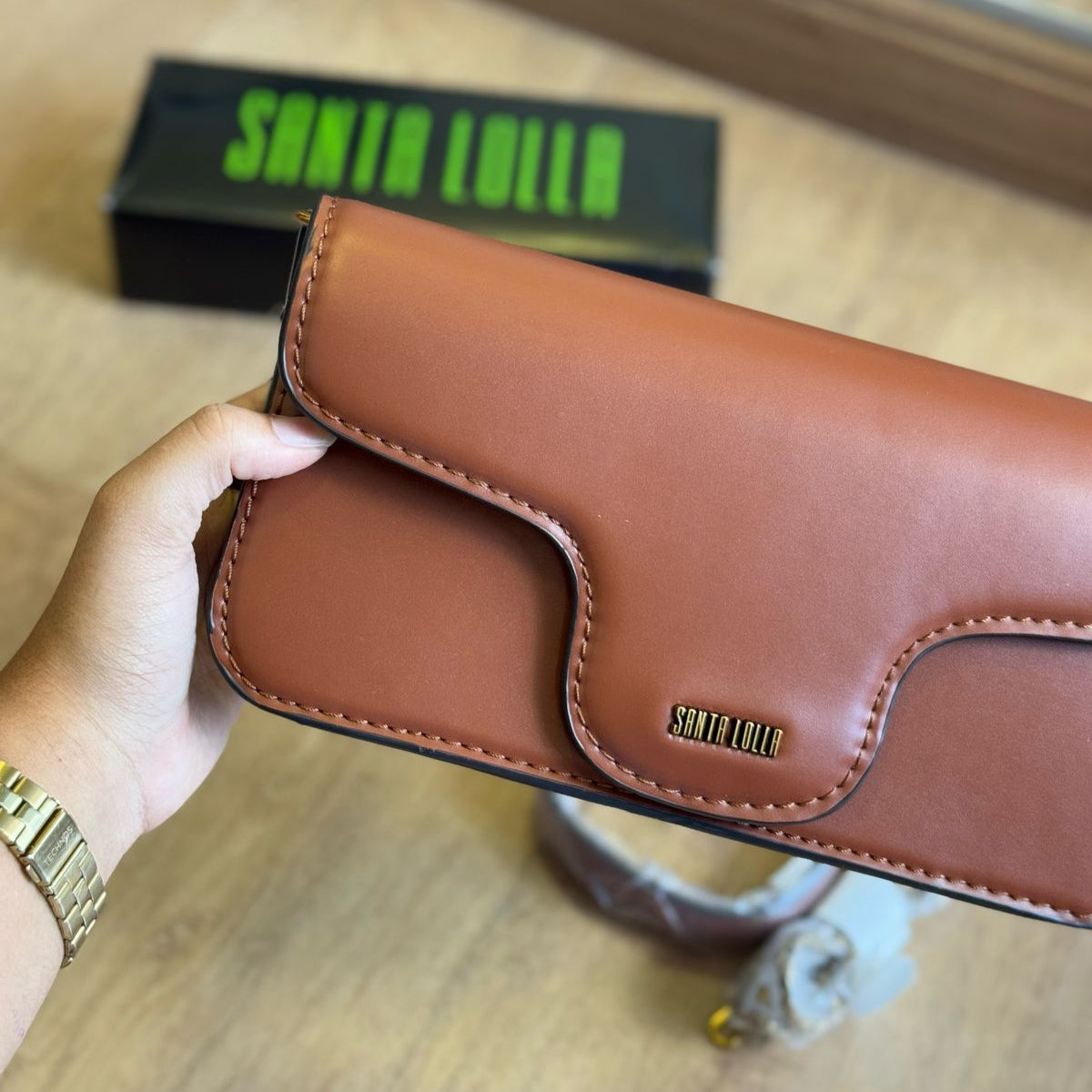 Bolsa Soft Santa Lolla Alça De Ombro 0452.4EDF.037B