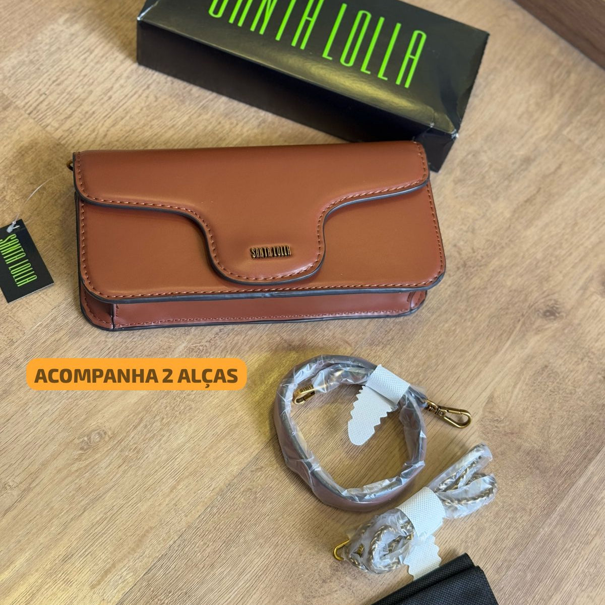 Bolsa Soft Santa Lolla Alça De Ombro 0452.4EDF.037B