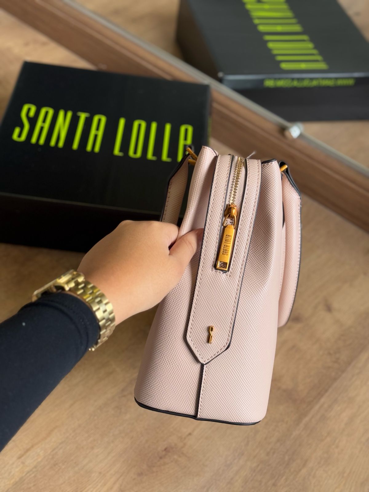 Bolsa Santa Lolla Tote Risco Duas Alças 0453.454B.0065