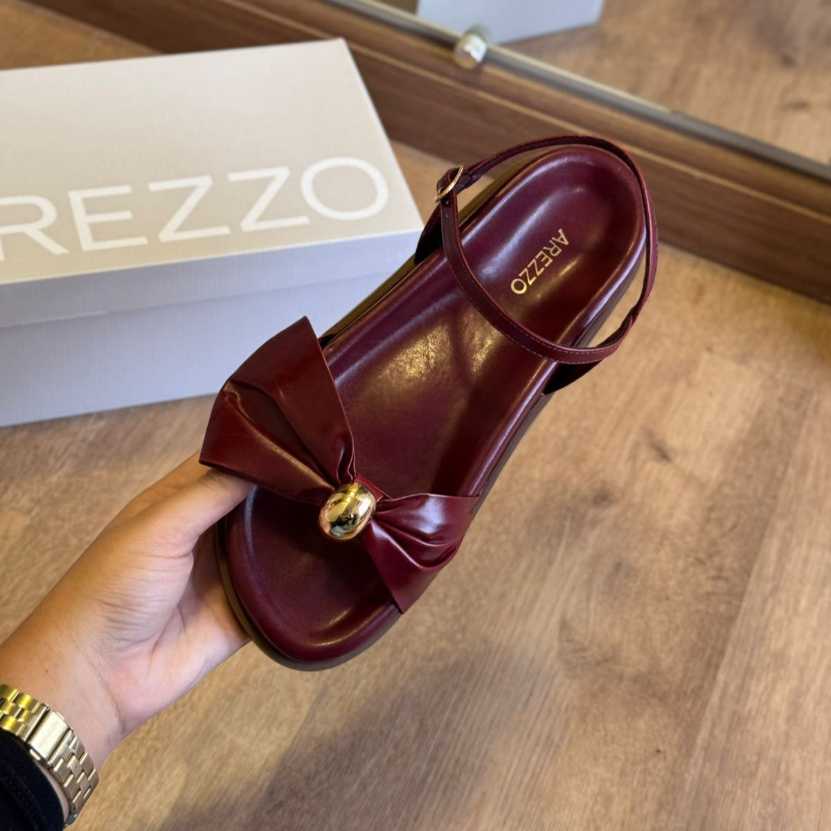 Sandália Arezzo Detalhe do Laço A120160253