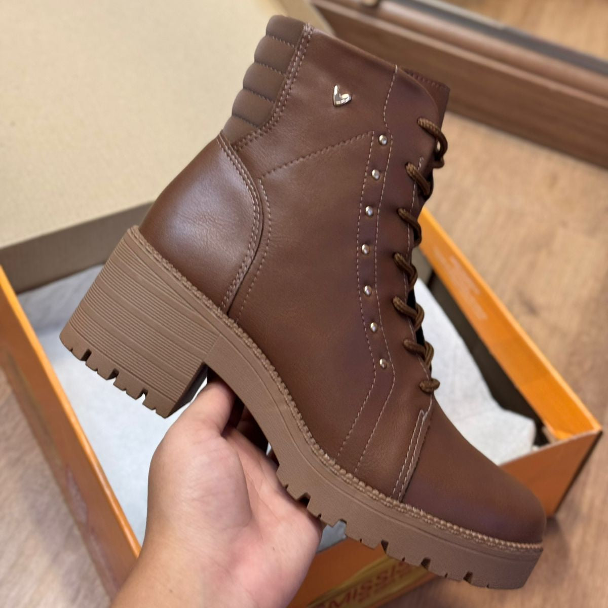 Bota Coturno Mississpi de Salto Bloco MA084