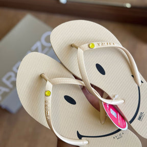 Chinelo de Dedo Arezzo Essential Brizza Smiley Z190260085