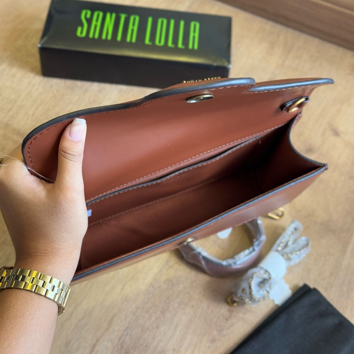 Bolsa Soft Santa Lolla Alça De Ombro 0452.4EDF.037B