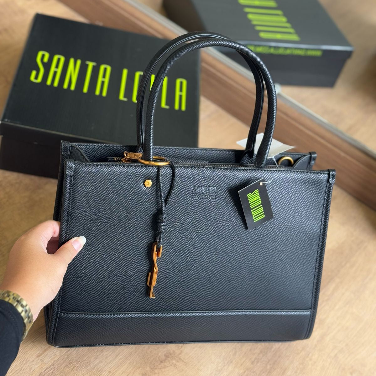 Bolsa Santa Lolla Tote Risco Duas Alças 0453.4E50.0065