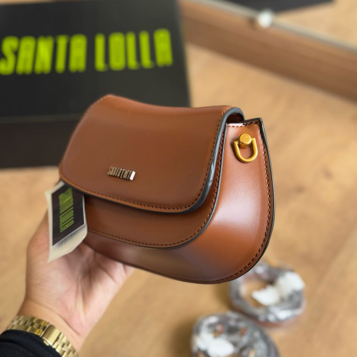 Bolsa Santa Lolla Soft Alça De Ombro 0470.4E74.037B
