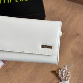 Bolsa Santa Lolla Carteira Verniz Alça De Ombro 0471.4580