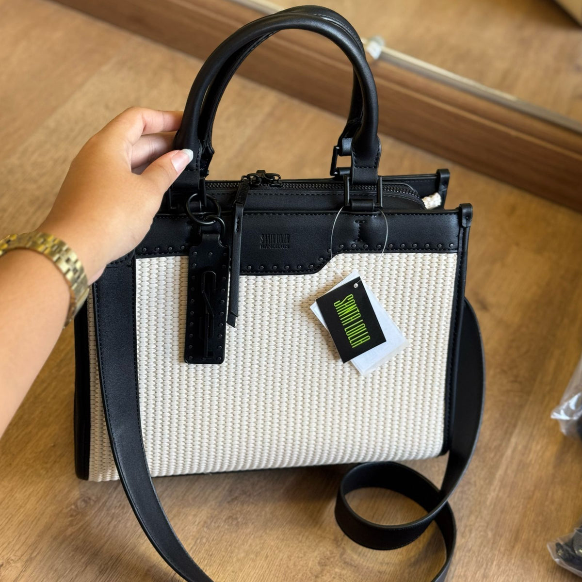Bolsa Santa Lolla Tramado Duas Alças 0453.4E7A.02CE