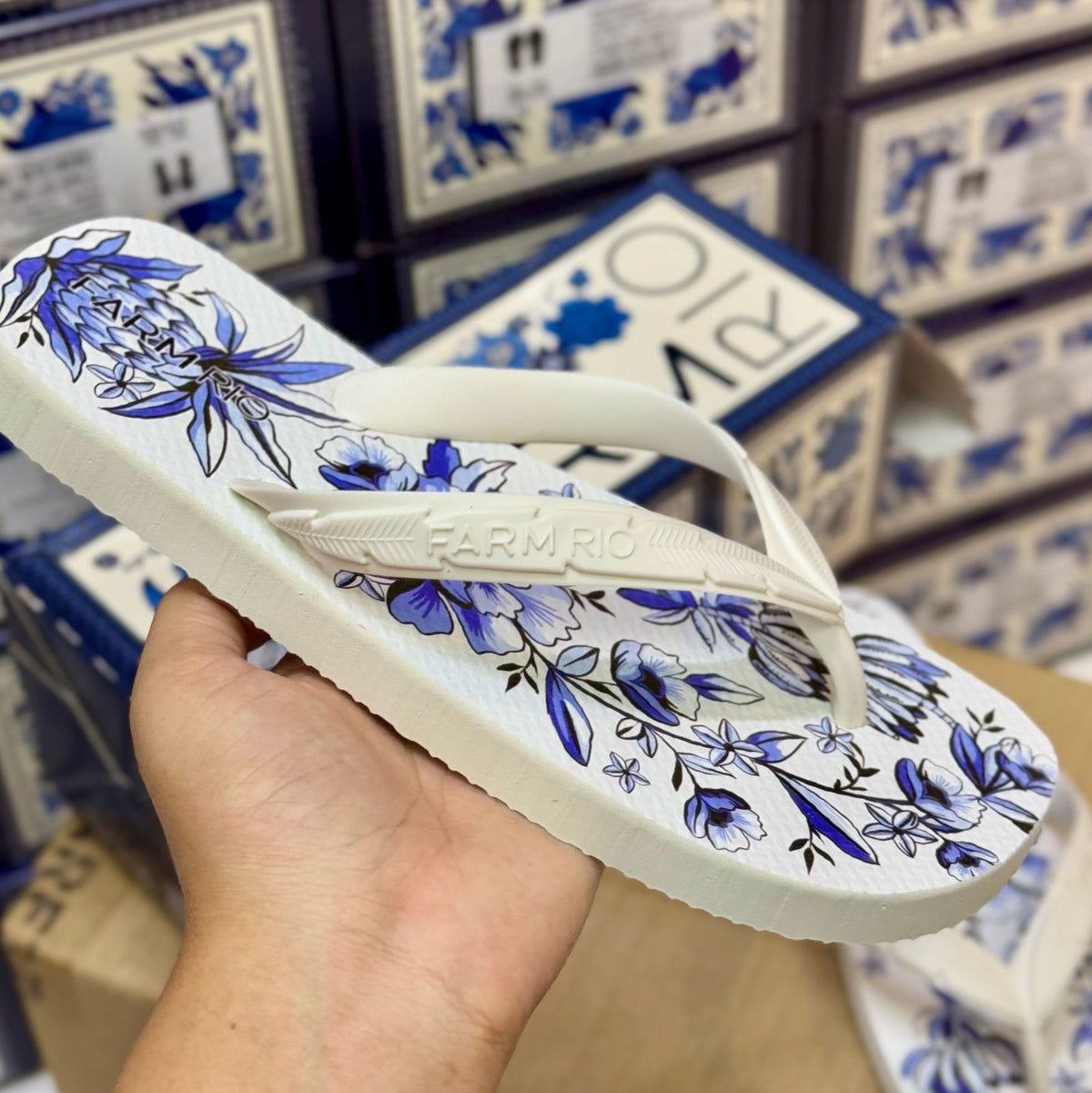 Chinelo Farm Estampa Floral J100880023