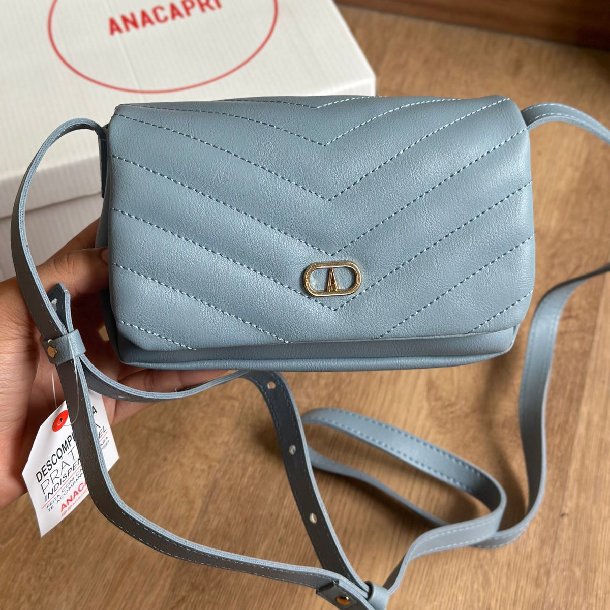 Bolsa Ana Capri Crossbody  Matelassê C500160586